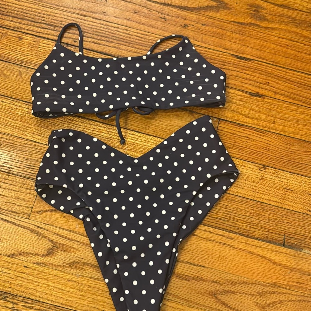 Polka Dot Skatie Bikini Set